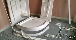 Установка душевой кабины Киржач, цена от 2945 руб.